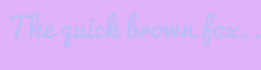 Image with Font Color BDBCF9 and Background Color E1B2F7